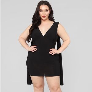 NWT Fashion Nova Tati cold shoulder dress.
